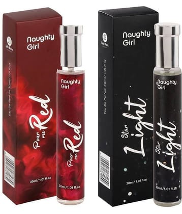 NAUGHTY GIRL - Eau De Parfum (EDP) For Women 60 mL ( Pack of 2 )