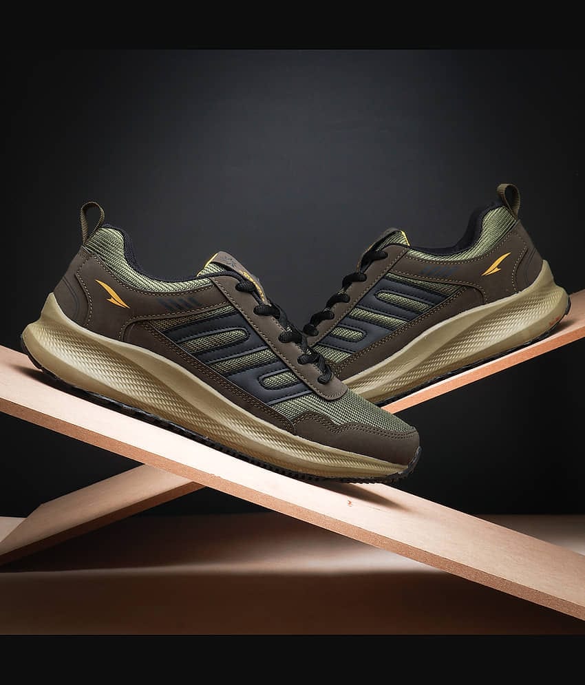 ASIAN BOSS-32 Brown Men's Sports Running Shoes