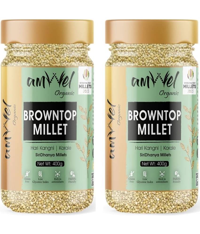 Amwel BrownTop Millet 800 gm Pack of 2