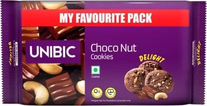 Unibic Choco Nut Cookies, 300 gm - Unibic Choco Nut Cookies, 300 gm