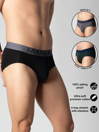 Cotton Brief Pack of 3-S