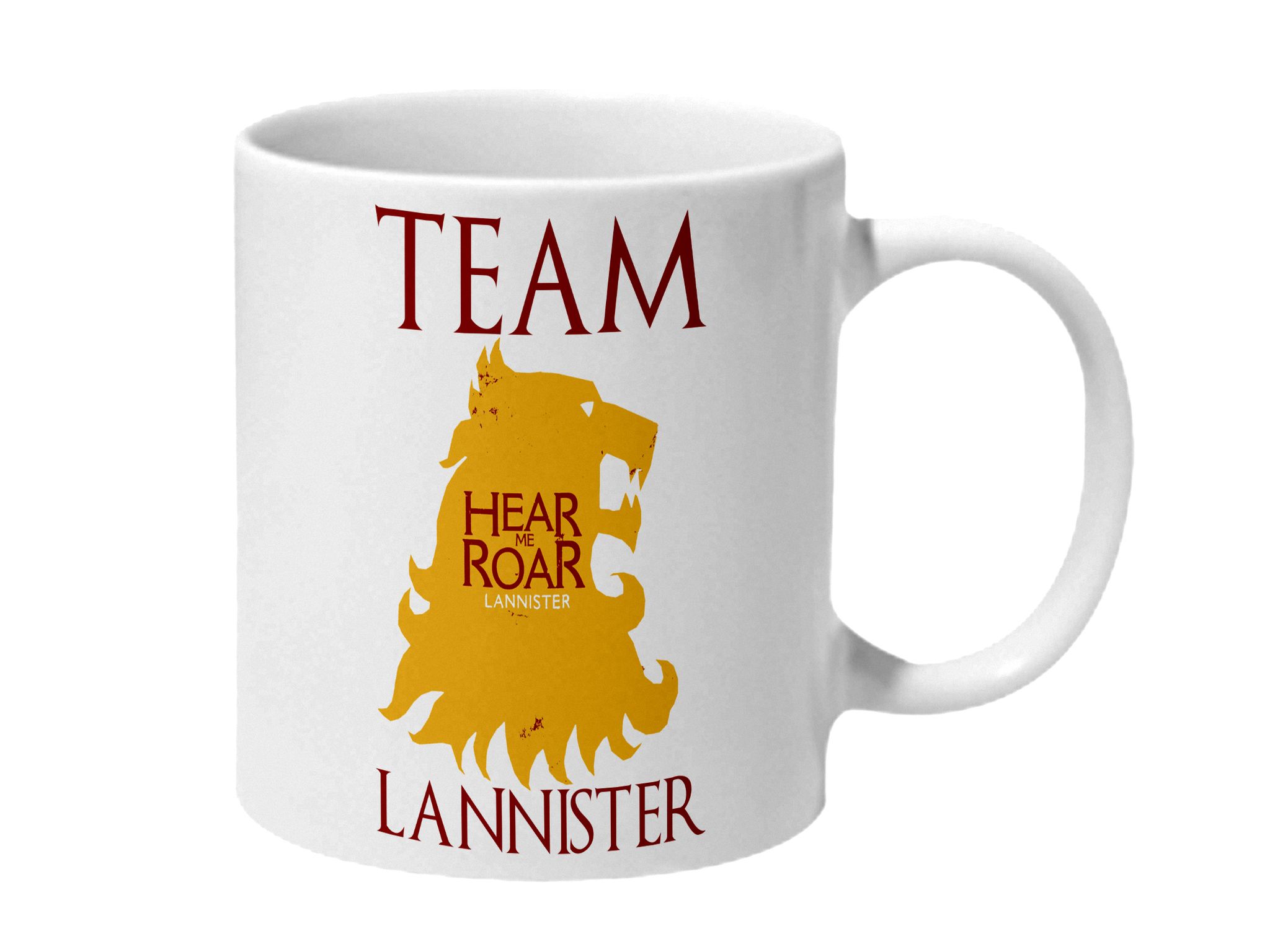Multicolor Team Lannister Ceramic Mug