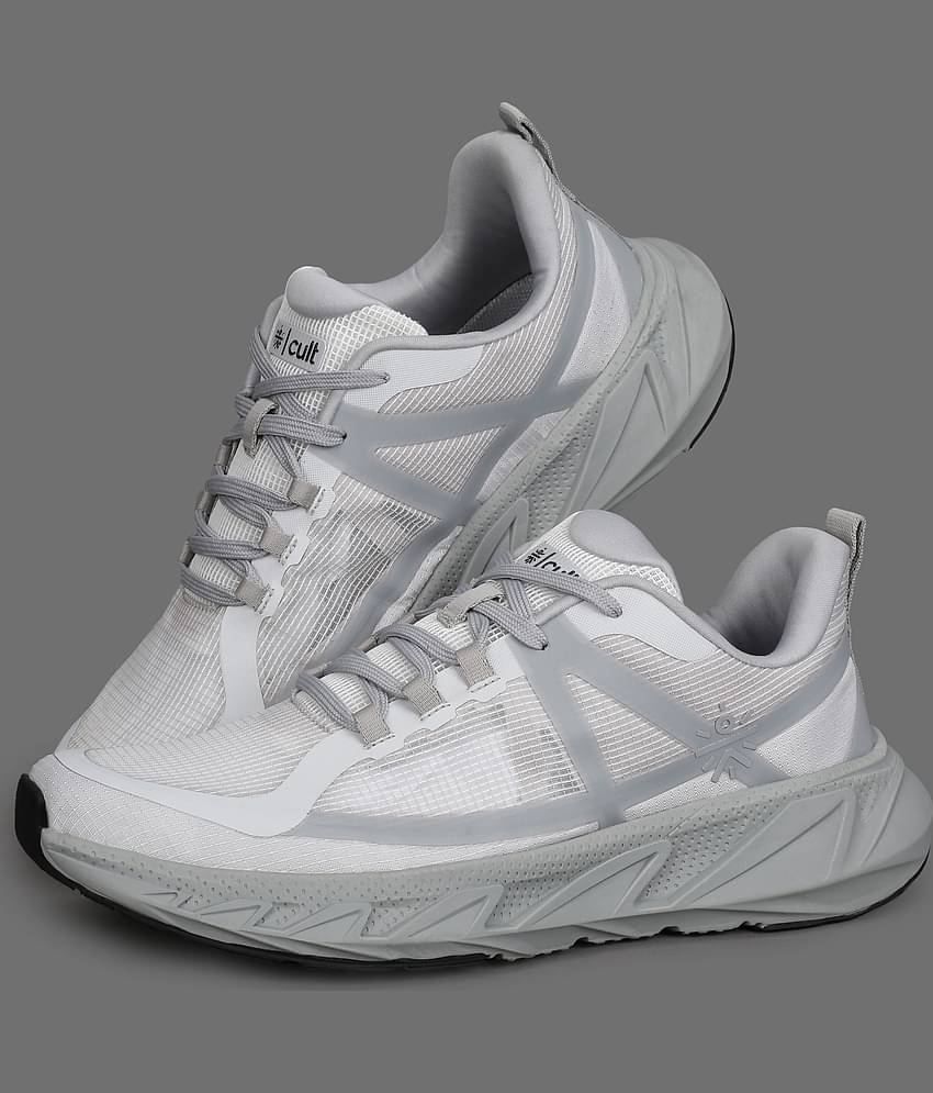 Cult Traverse Light Grey Men's Sports Running Shoes