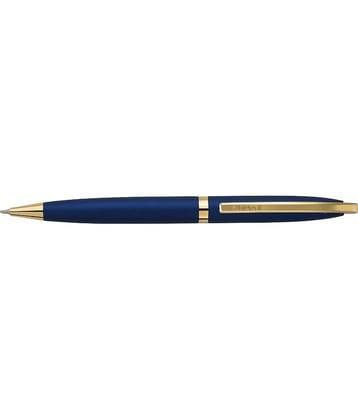 Unomax Nero Gold Premium Metal Body Jet Ink Technology Ball Pen (Pack Of 3, Blue)