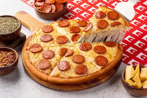 Chicken Pepperoni Pizza