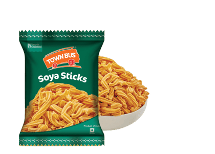 Town Bus Soya Sticks, 150 gm