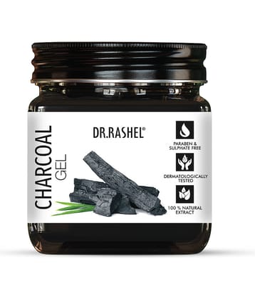 DR.RASHEL Charcoal Gel for reducing pigmentation Suits All Skin Types (380 ml) Pack of 1