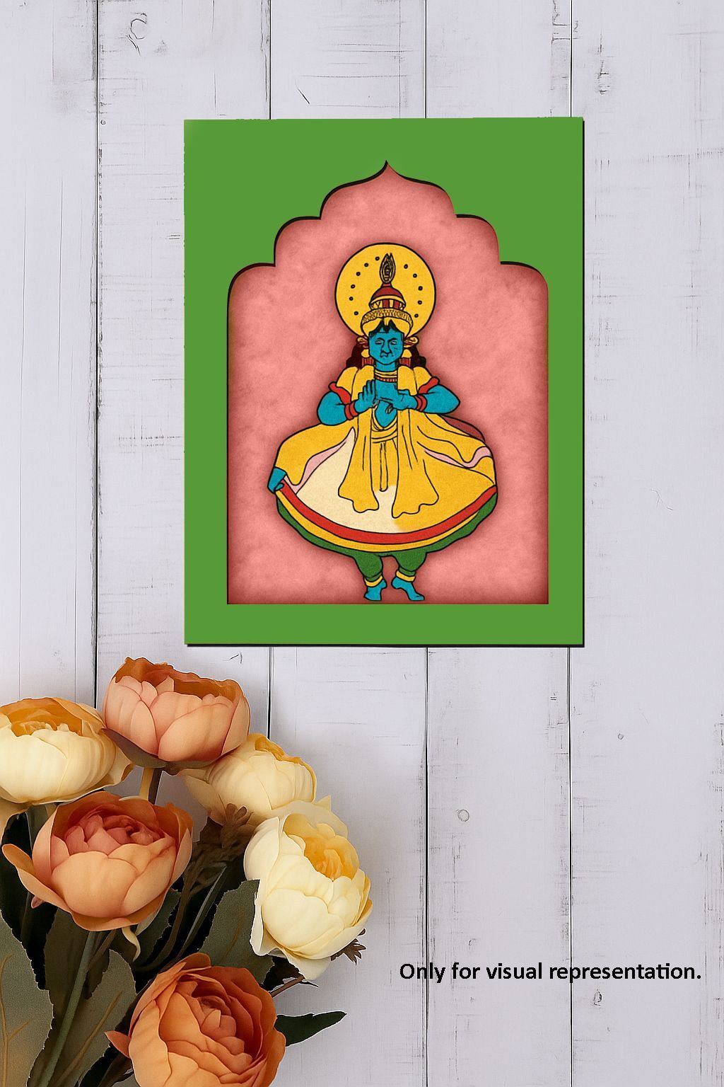 Dbeautify's DIY MDF Dancing Deity Wall Art