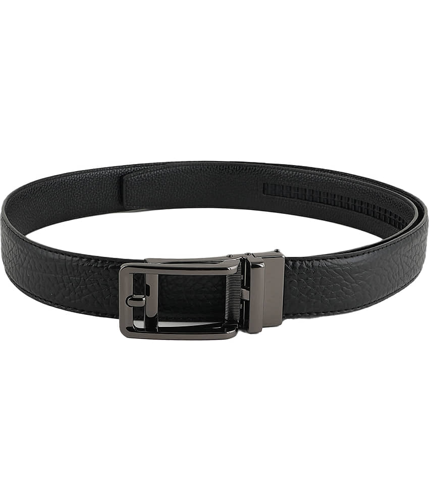 STYLE SHOES - Black Leather Men's Formal Belt ( Pack of 1 )