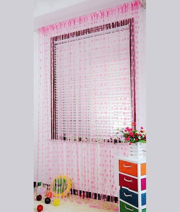 PINDIA Single Door Solid String Curtain