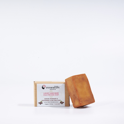 Kokum Rosemary Peppermint Handmade Soap | Organic Soap | Best for oily Skin