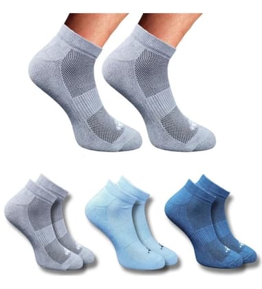 3_Pair Set Unisex Casual Cotton Printed Low Cut Socks (Multicolor) 3_Pair Set Unisex Casual Cotton Printed Low Cut Socks (Multicolor)