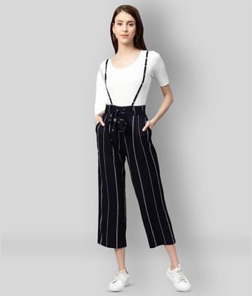 Yash Gallery - Black Rayon Regular Women's Jeans ( Pack of 1 )