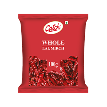 Catch Whole Pouch || Red Chilli || 100 Grams