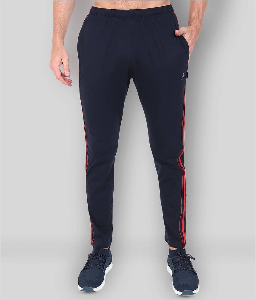 Zeffit - Multicolor Cotton Blend Men's Joggers ( Pack of 2 )