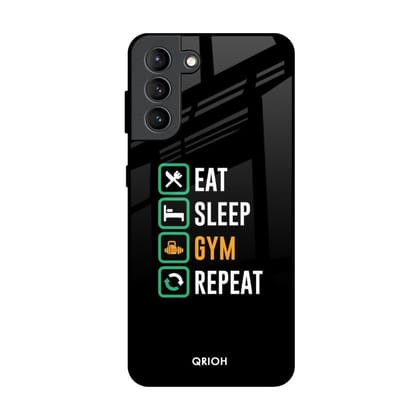 Daily Routine Glass Case for Samsung Galaxy S21 Plus