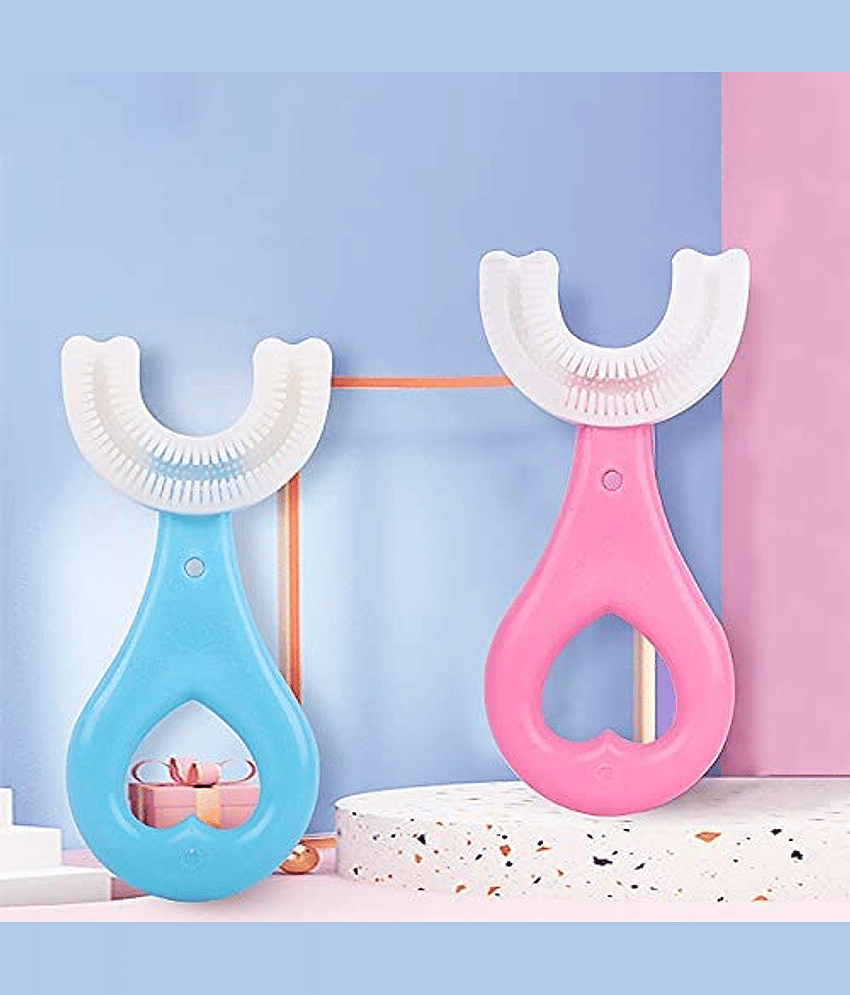 VARKAUS Assorted Silicone Baby Infant Brush ( 2 pcs )