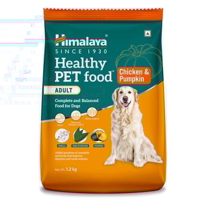 Healthy Pet Food Adult - Chicken & Pumpkin 1.2 kg