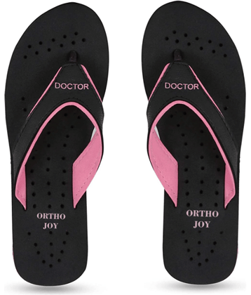ORTHO JOY Pink Women's Daily Slipper
