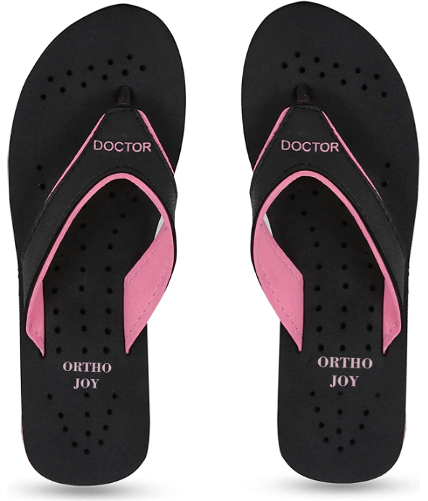 ORTHO JOY Pink Women's Daily Slipper