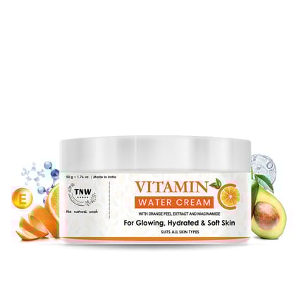 Vitamin C Water Cream for Hydrated Skin.-50 Gram
