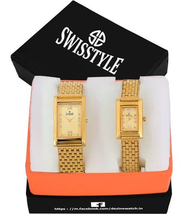 Swisstyle SS-9212G-078G Metal Analog "Mens Watch"