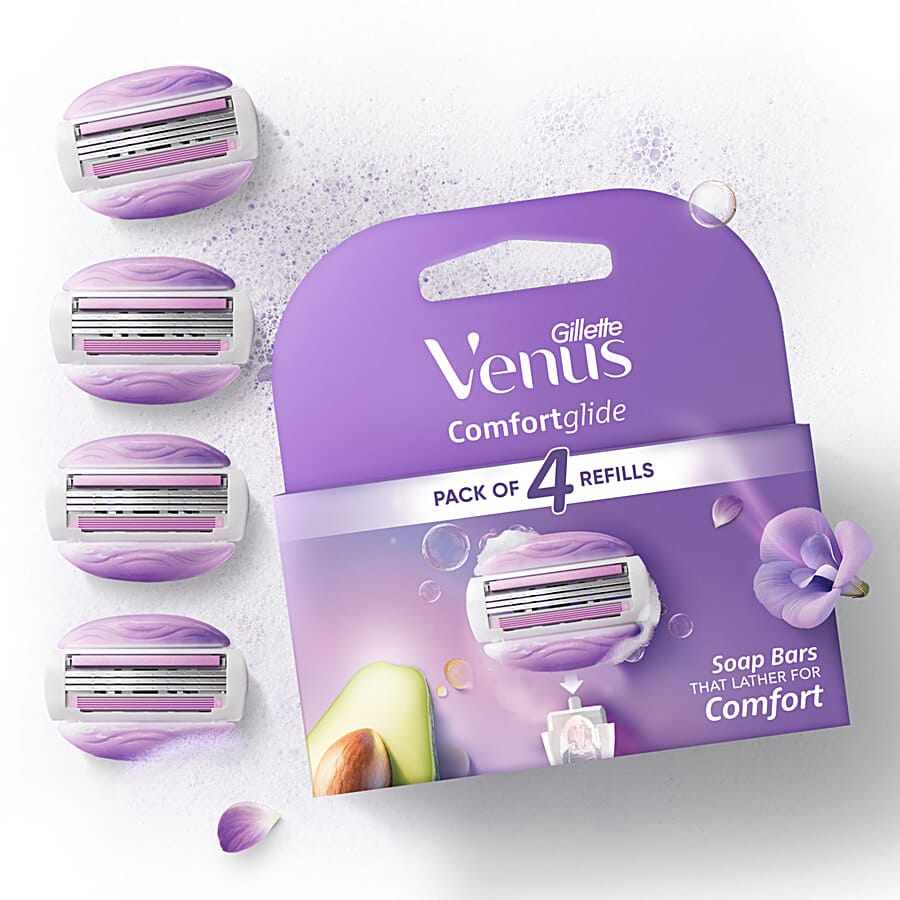 Gillette Venus Comfortglide Pack of 4 Refills