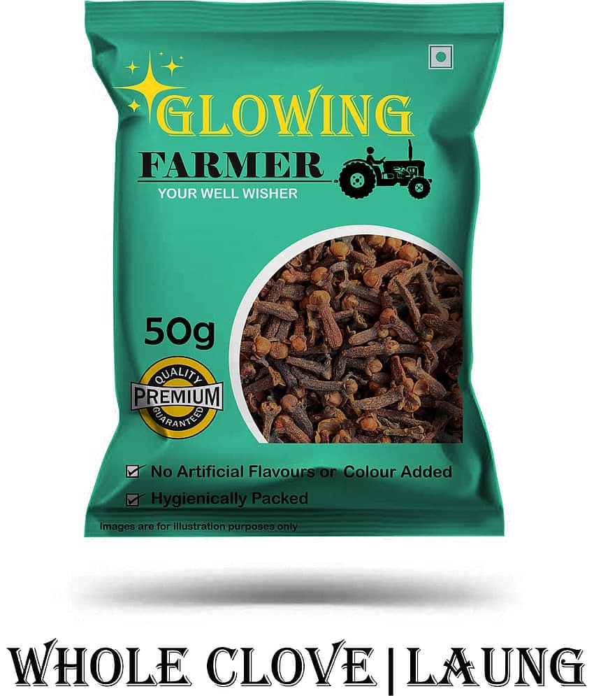 GLOWING FARMER Whole Cloves | Sabut Laung / Lavang 50 gm