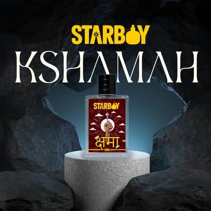 KSHAMAH by STARBOY  50ml Eau de Parfum (EDP) | THE CALM BEFORE THE STORM
