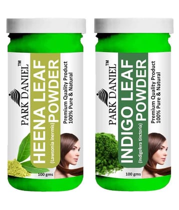 Park Daniel   Henna Leaf    & Indigo Leaf   Powder Hair Mask 200 g Pack of 2