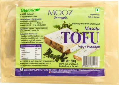 MOOZ ORGANIC MASALA TOFU 200G