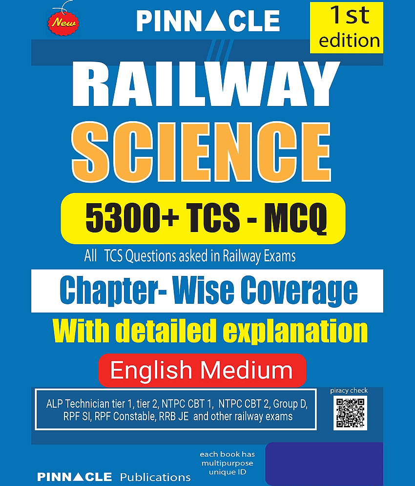 Railway Science 5300+ TCS MCQ Chapter-Wise Coverage | NTPC CBT 1 | Group D | English medium
