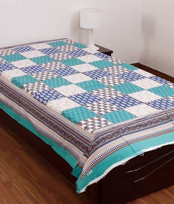 Uniqchoice Cotton Double Bedsheet ( Multi )