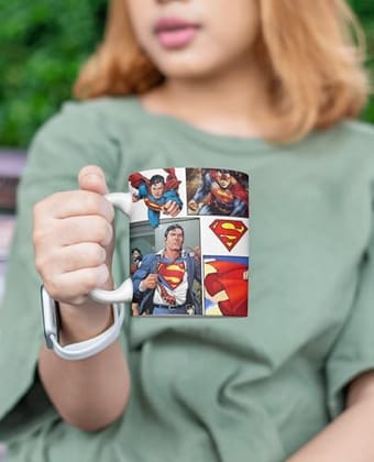 The Magical Gift Superman Coffee Mug Superhero Printed Ceramic Mug for Tea Coffee Home Office Use Superhero Gift for Men Women Kids Microwave Safe 350ml The Magical Gift Superman Coffee Mug Superhero Printed Ceramic Mug for Tea Coffee Home Office Use Superhero Gift for Men Women Kids Microwave Safe 350ml