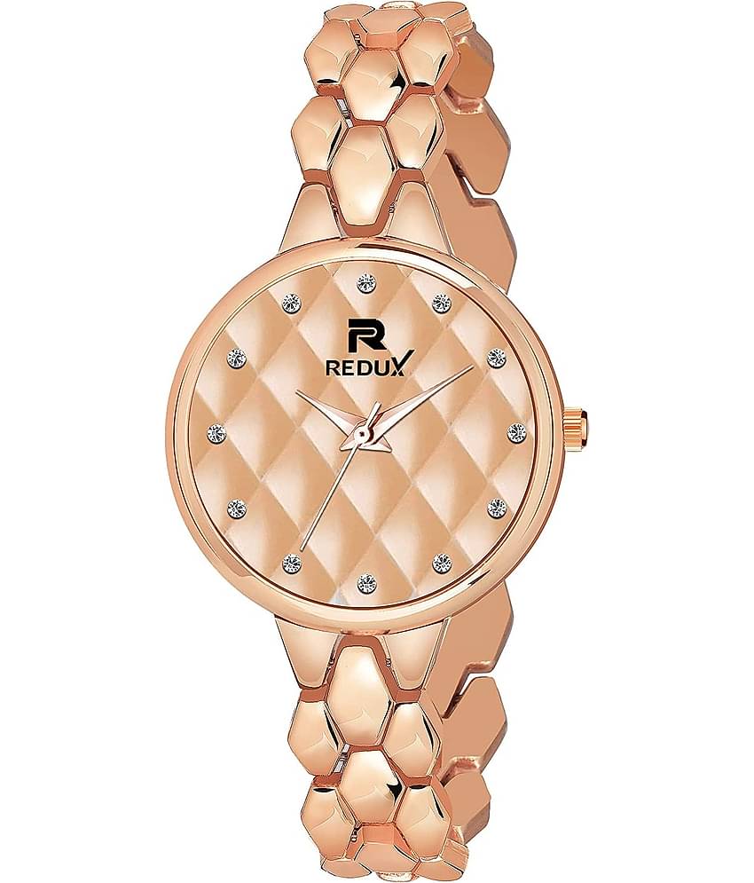 Redux - Rose Gold Metal Analog Womens Watch