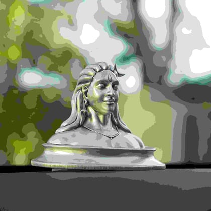 Adi Yogi Shiva Idol for Car Dashboard