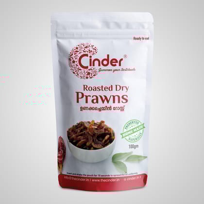 CINDER DRY PRAWN ROAST 100G - REDAY TO EAT