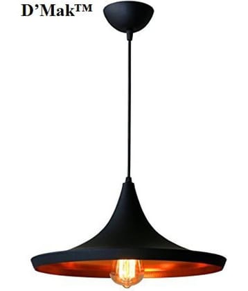 AFAST Iron Hanging Lighting Pendant Black - Pack of 1