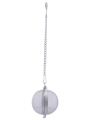 NATURALLYOURS Stainless Steel Tea Ball - Strainer Mesh Infuser Filter Reusable Spice Herbs | Kitchen Home Perfect Coffee, Juice, Easy to Clean, Durable, Food Grade (Medium (4.5 * 3 cm))
