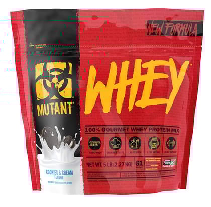 Mutant Whey Protein 5lbs (2.27 kg)-Triple Chocolate