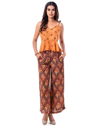 Dusty Orange Co-ord Set-XS