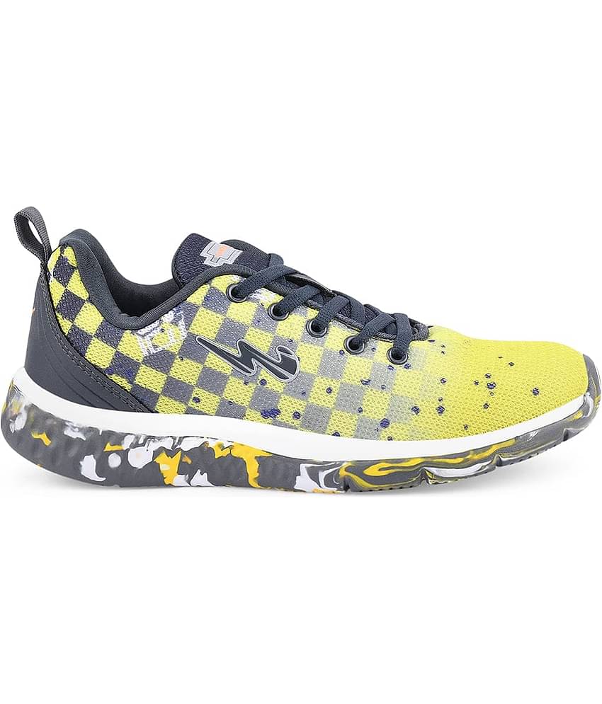 Campus - Yellow Boy's Sports Shoes ( 1 Pair )