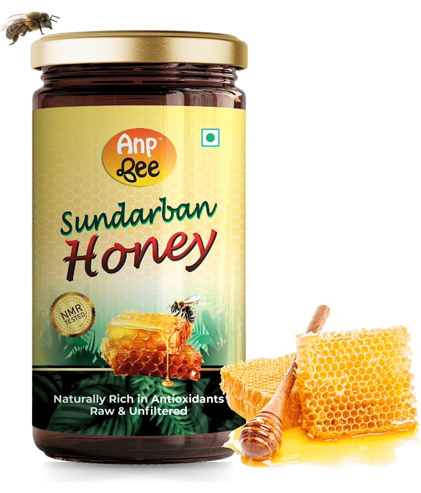 ANP BEE 100% Pure Sundarbans Forest Honey Raw Unfiltered Honey 500 g
