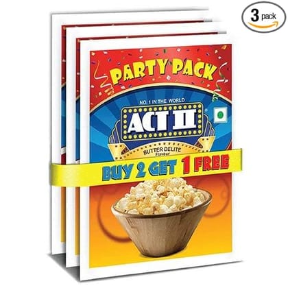 ACT-II PARTY PACK 120GM +30GM FREE 