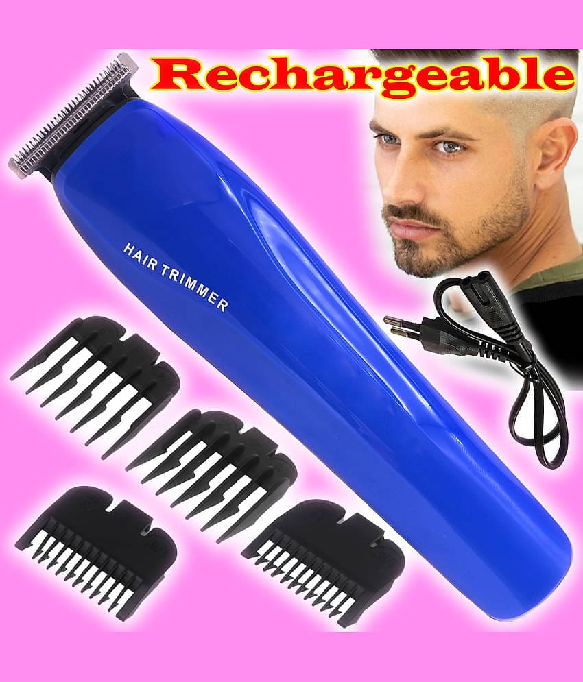 JMALL Rechargeable Clipper Blue Cordless Beard Trimmer With 40 minutes Runtime