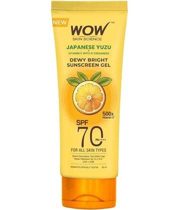 WOW Skin Science Sunscreen Gel For All Skin Type ( Pack of 1 )