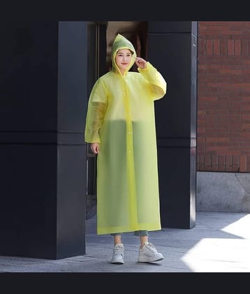 Infispace Long Raincoat - Yellow