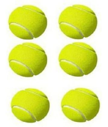 Canari Pack of 6 Speed Heavy Tennis Ball Cricket Ball