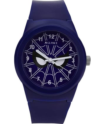 Aglance - Blue Silicon Analog Men's Watch