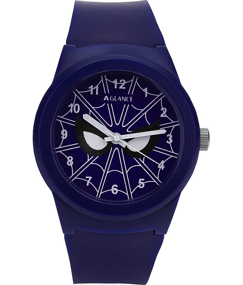 Aglance - Blue Silicon Analog Men's Watch